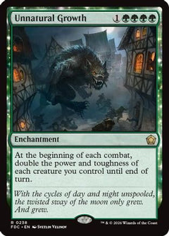 Unnatural Growth (FDC-238) - Commander: Foundations-1