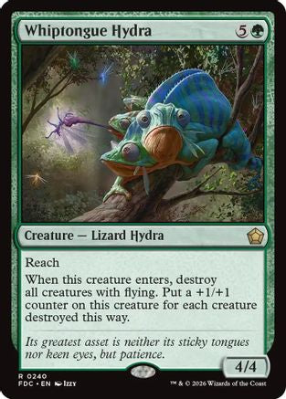 Whiptongue Hydra (FDC-240) - Commander: Foundations-1