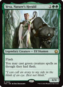 Yeva, Nature's Herald (FDC-242) - Commander: Foundations-1