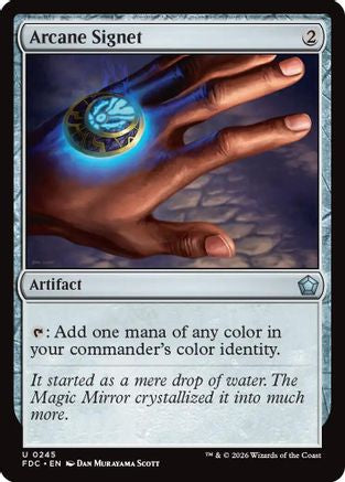 Arcane Signet (0245) (FDC-245) - Commander: Foundations-1