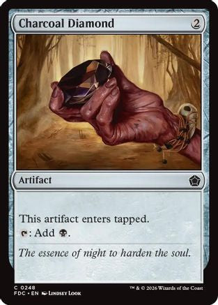Charcoal Diamond (FDC-248) - Commander: Foundations-1