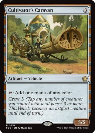 Cultivator's Caravan (FDC-251) - Commander: Foundations-1