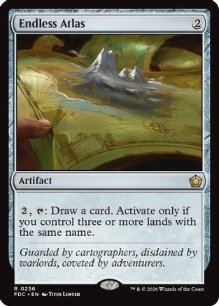 Endless Atlas (FDC-256) - Commander: Foundations-1