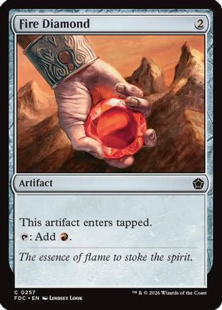 Fire Diamond (FDC-257) - Commander: Foundations-1