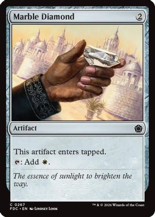 Marble Diamond (FDC-267) - Commander: Foundations-1