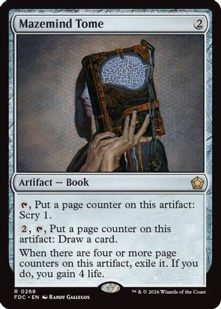 Mazemind Tome (FDC-268) - Commander: Foundations-1