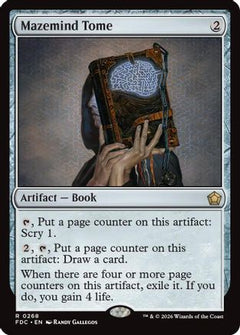Mazemind Tome (FDC-268) - Commander: Foundations-1