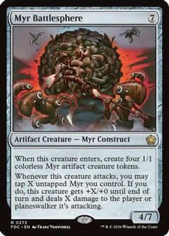 Myr Battlesphere (FDC-273) - Commander: Foundations-1