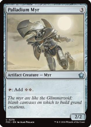 Palladium Myr (FDC-278) - Commander: Foundations-1