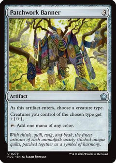 Patchwork Banner (FDC-279) - Commander: Foundations-1