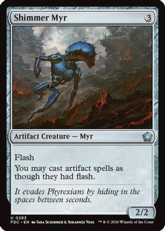 Shimmer Myr (FDC-283) - Commander: Foundations-1