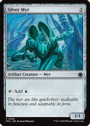 Silver Myr (FDC-284) - Commander: Foundations-1