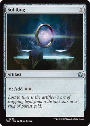 Sol Ring (0286) (FDC-286) - Commander: Foundations-1