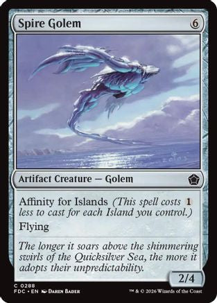 Spire Golem (FDC-288) - Commander: Foundations-1