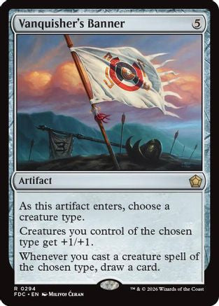 Vanquisher's Banner (FDC-294) - Commander: Foundations-1