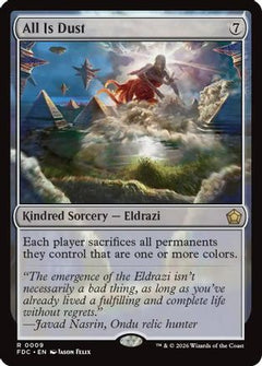 All Is Dust (FDC-009) - Commander: Foundations-1