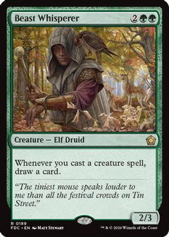 Beast Whisperer (FDC-189) - Commander: Foundations-1