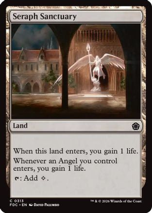 Seraph Sanctuary (FDC-313) - Commander: Foundations-1