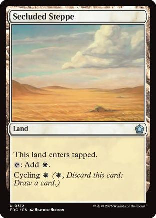 Secluded Steppe (FDC-312) - Commander: Foundations-1