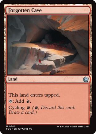 Forgotten Cave (FDC-301) - Commander: Foundations-1
