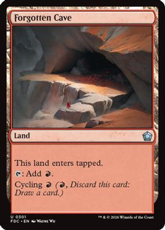 Forgotten Cave (FDC-301) - Commander: Foundations-1