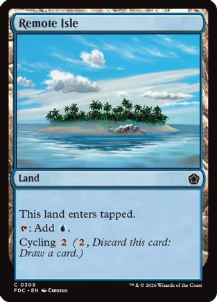 Remote Isle (FDC-309) - Commander: Foundations-1