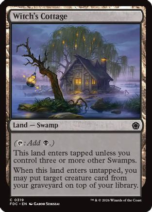 Witch's Cottage (FDC-319) - Commander: Foundations-1