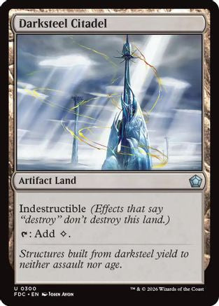 Darksteel Citadel (FDC-300) - Commander: Foundations-1