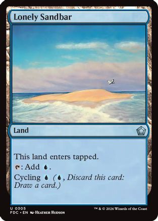 Lonely Sandbar (FDC-305) - Commander: Foundations-1
