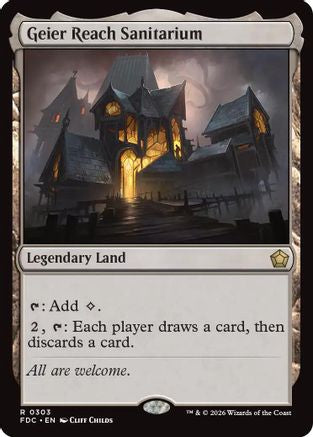 Geier Reach Sanitarium (FDC-303) - Commander: Foundations-1