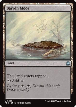 Barren Moor (FDC-295) - Commander: Foundations-1