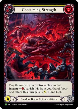 Consuming Strength (GEM195) - GEM Pack 6