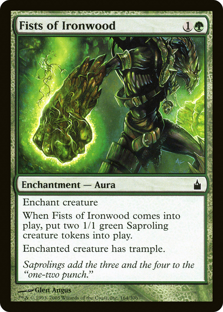 Fists of Ironwood [Ravnica: City of Guilds]-1