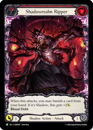 Shadowrealm Ripper (GEM207) - GEM Pack 6-1