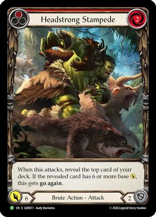 Headstrong Stampede (GEM211) - GEM Pack 6