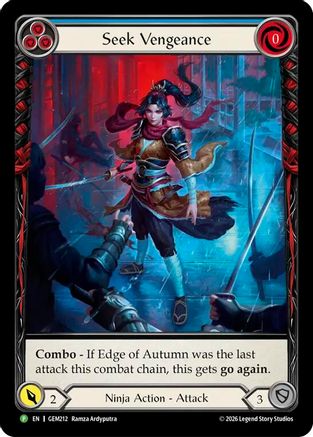 Seek Vengeance (GEM212) - GEM Pack 6-1