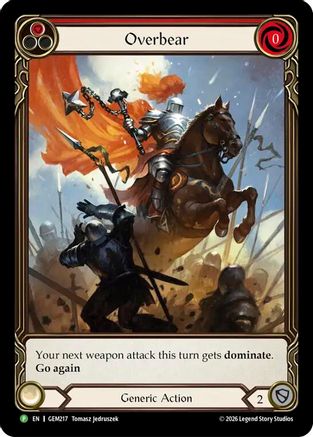 Overbear (GEM217) - GEM Pack 6-1