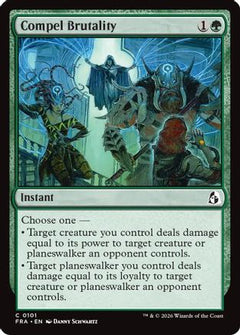 Compel Brutality (FRA-101) - Reality Fracture Foil-1