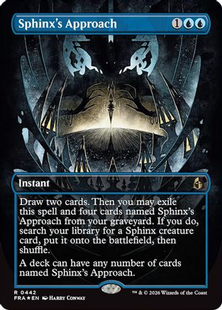 Sphinx's Approach (Borderless) (FRA-442) - Reality Fracture Foil-1
