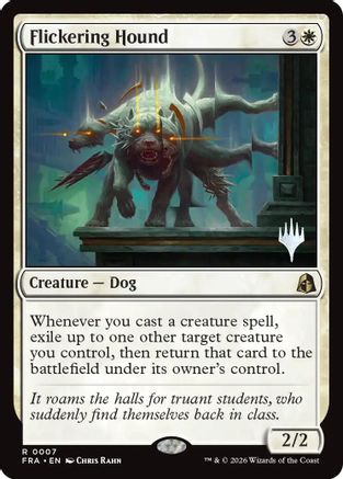 Flickering Hound (PPFRA-007) - Promo Pack: Reality Fracture Foil-1