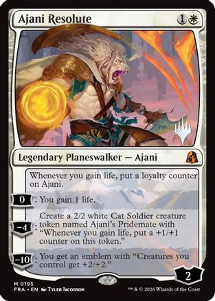 Ajani Resolute (PPFRA-195) - Promo Pack: Reality Fracture-1