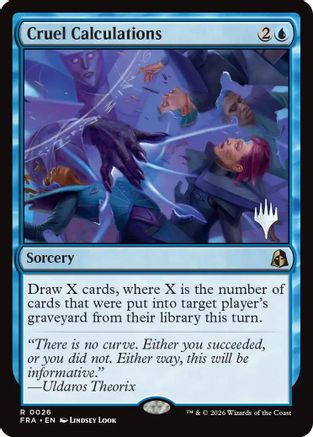 Cruel Calculations (PPFRA-026) - Promo Pack: Reality Fracture Foil-1