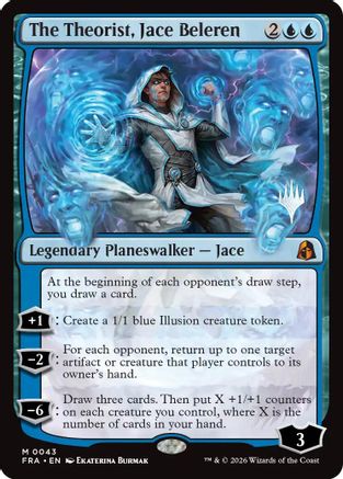 The Theorist, Jace Beleren (PPFRA-043) - Promo Pack: Reality Fracture Foil-1