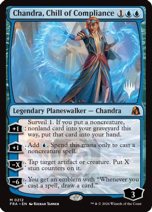 Chandra, Chill of Compliance (PPFRA-212) - Promo Pack: Reality Fracture Foil-1