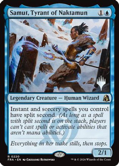 Samut, Tyrant of Naktamun (PPFRA-220) - Promo Pack: Reality Fracture Foil-1