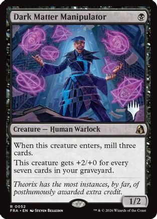 Dark Matter Manipulator (PPFRA-052) - Promo Pack: Reality Fracture Foil-1