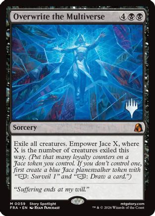 Overwrite the Multiverse (PPFRA-059) - Promo Pack: Reality Fracture Foil-1