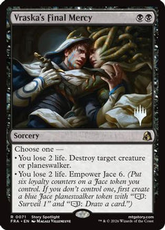 Vraska's Final Mercy (PPFRA-071) - Promo Pack: Reality Fracture-1