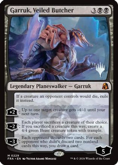 Garruk, Veiled Butcher (PPFRA-229) - Promo Pack: Reality Fracture-1