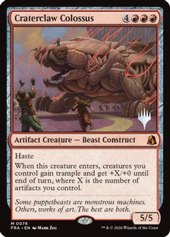 Craterclaw Colossus (PPFRA-078) - Promo Pack: Reality Fracture-1